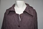 M98M Jasje maat 46 Exelle aubergine, Kleding | Dames, Grote Maten, Ophalen of Verzenden, Zo goed als nieuw, Paars, Jasje of Colbert