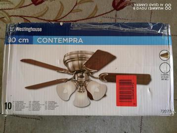 Nieuwe Westinghouse plafondlamp / ventilator  beschikbaar voor biedingen