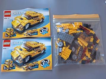 4939 Coole auto's van Lego Creator 3-in-1  beschikbaar voor biedingen