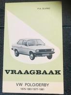 Vraagbaak Volkswagen Polo / Derby - PH Olving, Verzenden