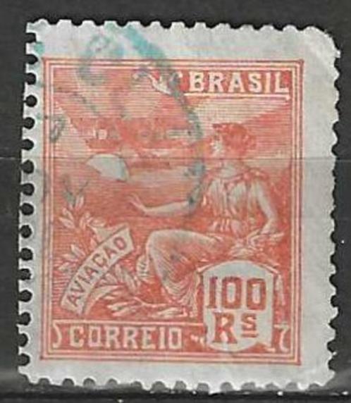 Brazilie 1920/1941 - Yvert 171 - Luchtvaart (ST), Postzegels en Munten, Postzegels | Amerika, Gestempeld, Zuid-Amerika, Verzenden