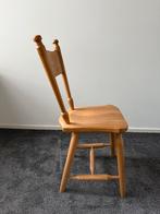 Ouderwetse Stoel - Geretraceerd, Huis en Inrichting, Stoelen, Ophalen, Gebruikt, Bruin, Eén