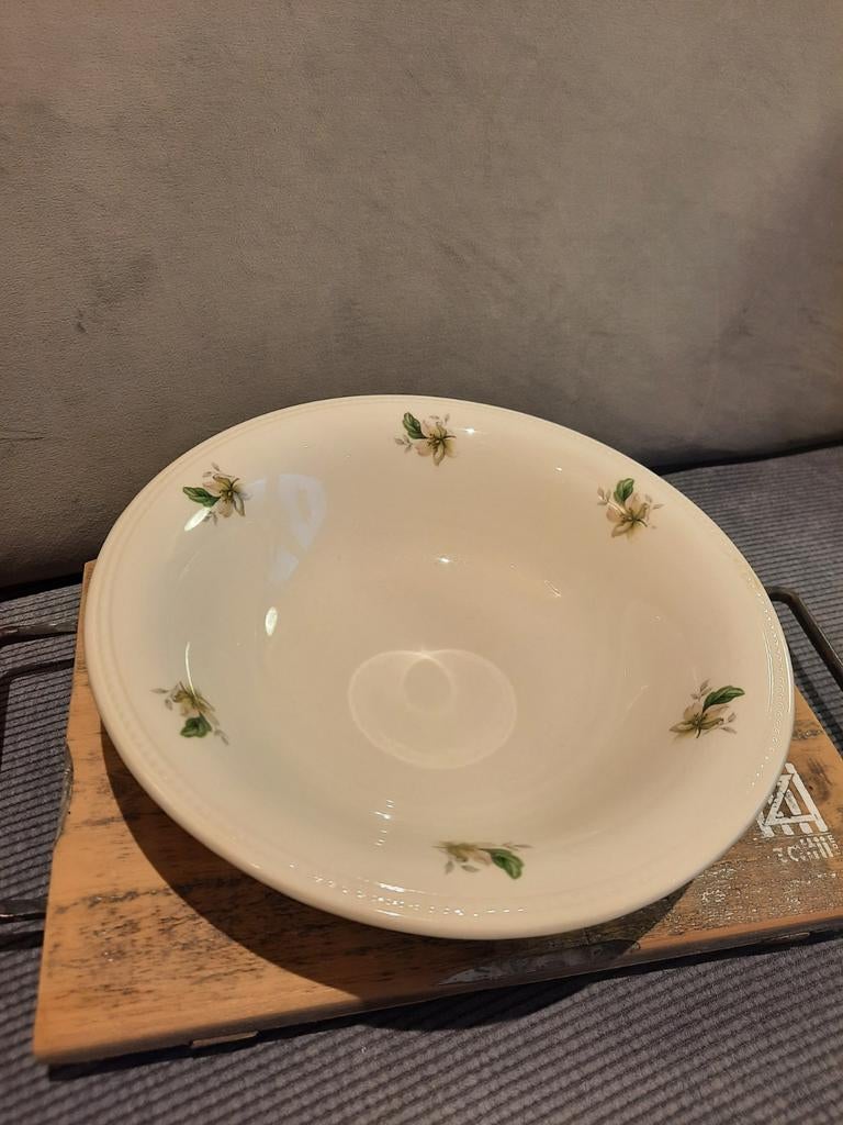 Lord Nelson Pottery Boord - Vintage met reparatie, Gebruikt, Porselein of Keramiek, Schaal, Rond