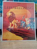 Lion king leeuwenkoning poster in lijst, Ophalen of Verzenden, Zo goed als nieuw, Foto of Poster
