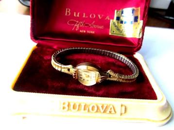 Bulova Dameshorloge verguld Antiek beschikbaar voor biedingen