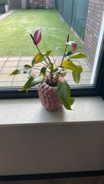 Frambozen pot, Rond, Ophalen of Verzenden, Aardewerk, Minder dan 40 cm