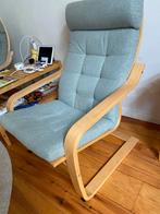 Ikea Poang Stoel + ZGAN Kussen, Huis en Inrichting, Fauteuils, Ophalen, 75 tot 100 cm, Zo goed als nieuw, 50 tot 75 cm