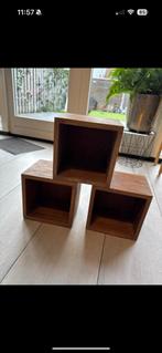 Houten kistjes, Huis en Inrichting, Woonaccessoires | Kisten, Ophalen of Verzenden, Zo goed als nieuw, Minder dan 50 cm