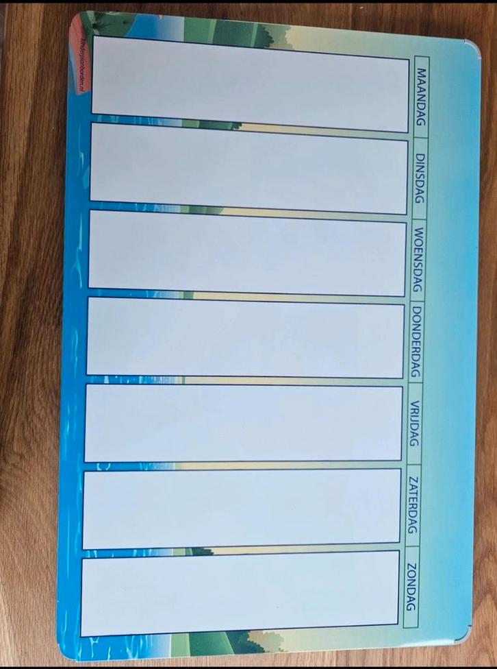 Leuke planbord voor kinderen, Kinderen en Baby's, Speelgoed | Educatief en Creatief, Zo goed als nieuw, Ophalen of Verzenden