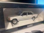 Norev 1/18 Mercedes 190E Wit - Nieuw in doos, F, Auto, Norev, Ophalen of Verzenden
