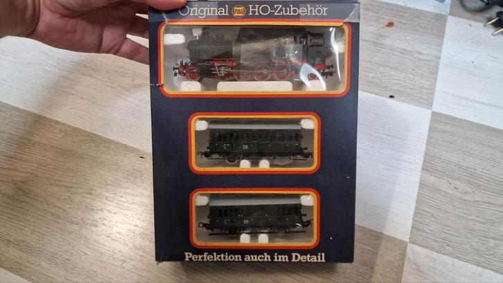 Piko Stoomlocomotief Set H0 - Origineel DDR, Hobby en Vrije tijd, Modeltreinen | H0, Gebruikt, Treinset, Gelijkstroom, Piko, Analoog
