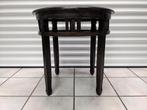Ronde antieke houten tafel, Ophalen