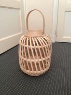 Rieten kaarsenmand, Huis en Inrichting, Ophalen, Zo goed als nieuw, Overige materialen, Minder dan 25 cm