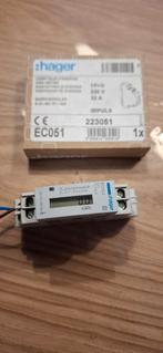 Hager EC051 kwh meter, Ophalen of Verzenden, Nieuw, Overige typen