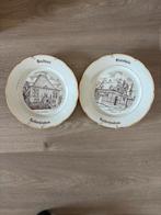 Vintage Wandborden Leidschendam - Raadhuis & Sluishuis, Ophalen of Verzenden
