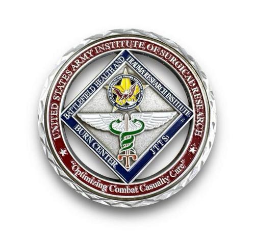 Service Honor coin, Institute of Surgical Research | US Army, Verzamelen, Militaria | Algemeen, Landmacht, Embleem of Badge, Amerika