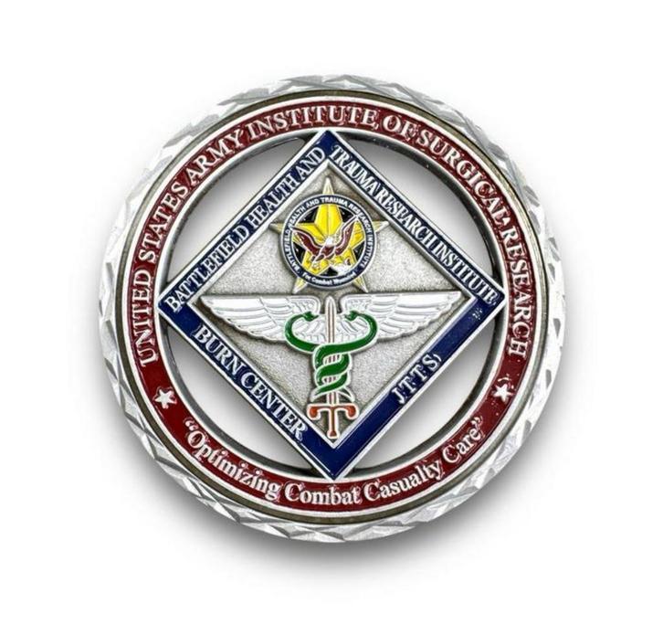 Service Honor coin, Institute of Surgical Research | US Army, Verzamelen, Militaria | Algemeen, Landmacht, Embleem of Badge, Amerika