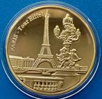 Toeristenpenning - Tour Eiffel, Exposition Universelle Paris, Postzegels en Munten, Penningen en Medailles, Verzenden, Overige materialen