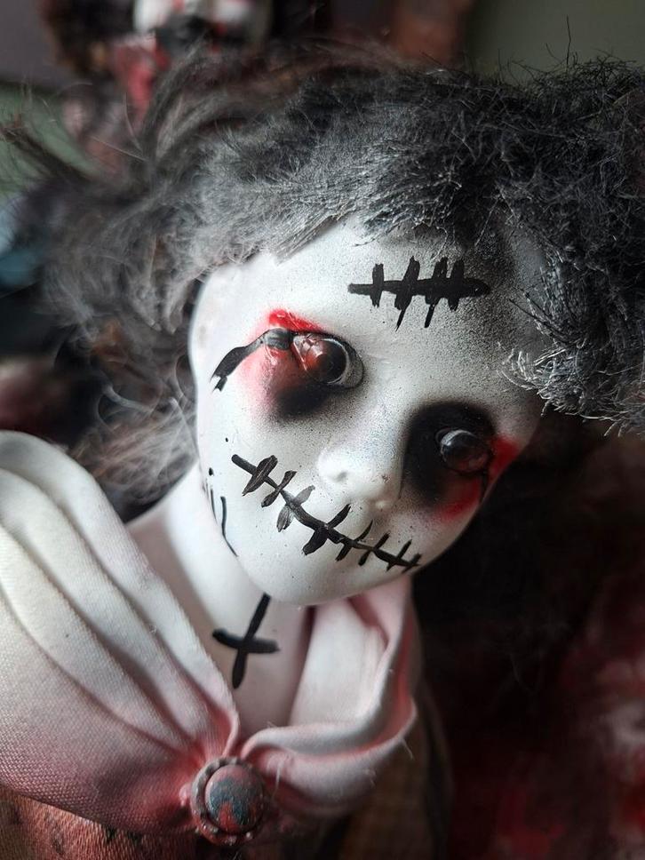 Halloween, Hobby en Vrije tijd, Feestartikelen, Zo goed als nieuw, Halloween of Griezel, Ophalen of Verzenden