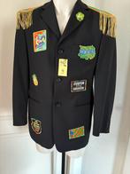 (9) Kruikenstad Colbert/Jas maat S/M unisex carnaval, Ophalen of Verzenden, Zo goed als nieuw, Maat 46 (S) of kleiner