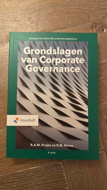 R.A.M. Pruijm - Grondslagen van corporate governance beschikbaar voor biedingen