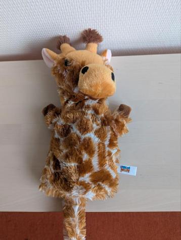 Knuffel Giraffe handpop beschikbaar voor biedingen