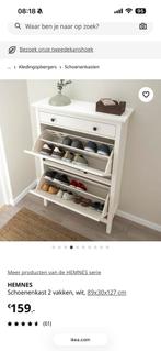 HEMNES ikea schoenenkast, Huis en Inrichting, Kasten | Schoenenkasten, Ophalen, Gebruikt