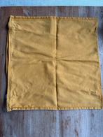 3x Mosterdgele Kussenhoezen 50x50cm, Huis en Inrichting, Woonaccessoires | Kussens, Ophalen of Verzenden, Nieuw, Geel, Vierkant