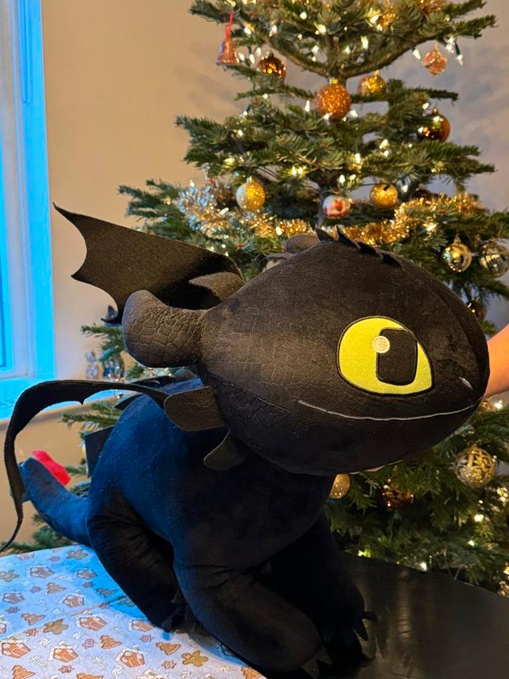 Toothless Knuffel - Nieuw!, Kinderen en Baby's, Speelgoed | Knuffels en Pluche, Nieuw, Overige typen, Ophalen of Verzenden