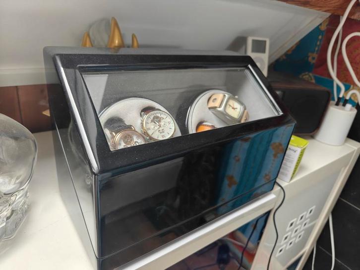 Walwood horlogekast en opwinder, Sieraden, Tassen en Uiterlijk, Horloges | Heren, Zo goed als nieuw, Overige merken, Ophalen of Verzenden
