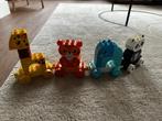 duplo dieren trein, Ophalen, Gebruikt, Complete set, Duplo