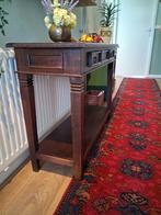 Side table eiken, Huis en Inrichting, Tafels | Sidetables, Ophalen, Gebruikt, 50 tot 100 cm, Eikenhout