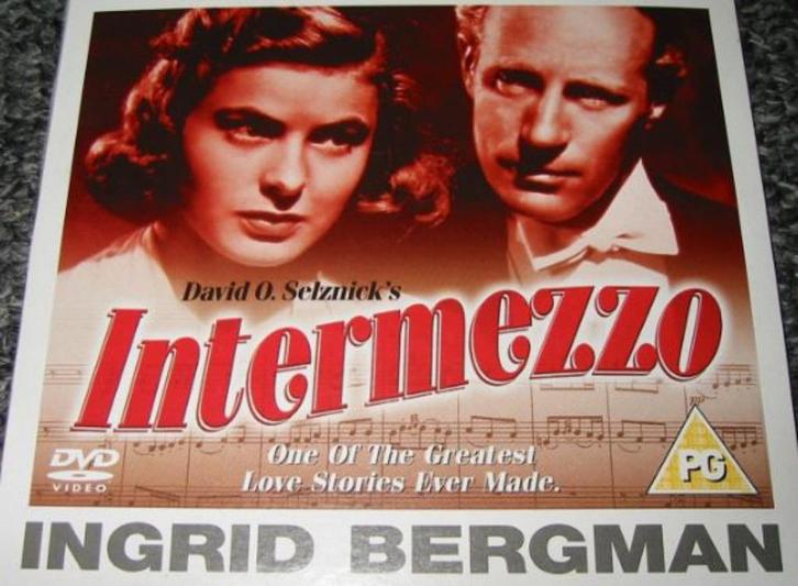 Intermezzo Ingrid Bergman 1940 Or. DVD-Uitgave -50%!, Cd's en Dvd's, Dvd's | Filmhuis, Nieuw in verpakking, Overige gebieden, Alle leeftijden