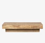 Houten salontafel, Doe-het-zelf en Verbouw, Hout en Planken, Ophalen of Verzenden, Zo goed als nieuw, 50 mm of meer, Minder dan 200 cm