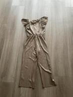 Goud kleurige jumpsuit, maat 122, zo goed als nieuw, Kinderen en Baby's, Kinderkleding | Maat 122, Overige typen, Meisje, H&M