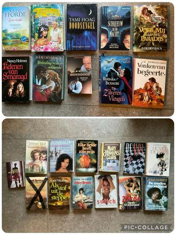 22 thrillers/romans - zie omschrijving voor schrijvers (KWF) beschikbaar voor biedingen