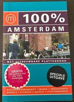 100% Amsterdam Reisgids, Ophalen of Verzenden, Zo goed als nieuw, Overige merken