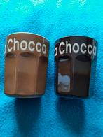 Chocolade mocca bekers nieuwe, Nieuw, Overige materialen, Ophalen of Verzenden, Bruin