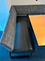 Eetkamerhoekbank Solution, Bree’s New World, donkerblauw, Huis en Inrichting, Stoelen, Ophalen, Overige kleuren, Leer, Zo goed als nieuw