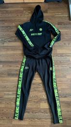 Malelions pak maat S/M, Kostuum of Pak, Malelions, Zwart, Ophalen of Verzenden