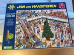 Jan van Haasteren 1000 stukjes Kerst koopjes, Ophalen of Verzenden, 500 t/m 1500 stukjes, Zo goed als nieuw