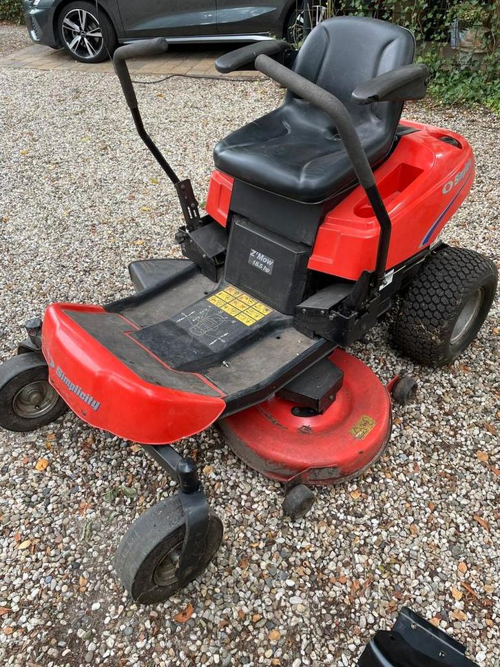 Simplicity zero turn BS 18,5pk, Tuin en Terras, Zitmaaiers, 120 cm of meer, Ophalen