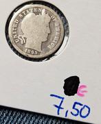 Barber dime 1893 Amerika, Verzenden, Noord-Amerika, Losse munt, Zilver