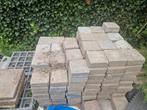 15*15 cm tegel klinker grijs 200 stuks, Ophalen, Gebruikt, Beton, Klinkers
