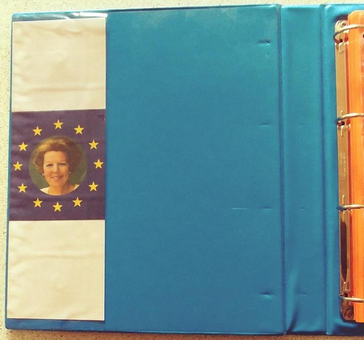 Beatrix munten in album compleet excl zilver, Postzegels en Munten, Munten | Nederland, Setje, Koningin Beatrix, Verzenden