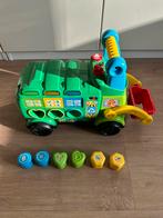 Vtech leer en sorteer vuilniswagen, Kinderen en Baby's, Speelgoed | Speelgoedvoertuigen, Ophalen of Verzenden, Gebruikt
