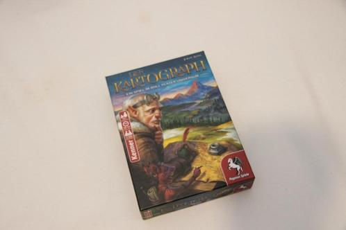 Kartograph duitstalig spel, Hobby en Vrije tijd, Gezelschapsspellen | Bordspellen, Zo goed als nieuw, Een of twee spelers, Drie of vier spelers