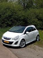 Te koop: Opel Corsa, opc line, 1.4 16V 3D 2011 Wit, Auto's, Voorwielaandrijving, Stof, 4 cilinders, 100 pk