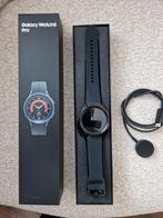 Samsung Galaxy watch 5 pro lte titanium, Sieraden, Tassen en Uiterlijk, Smartwatches, Ophalen, Zo goed als nieuw, Zwart, Android