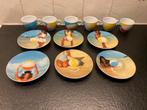 Illy Art Collection 2002 - 6 Espressokopjes en schotel, Ophalen, Nieuw, Porselein, Kop en/of schotel